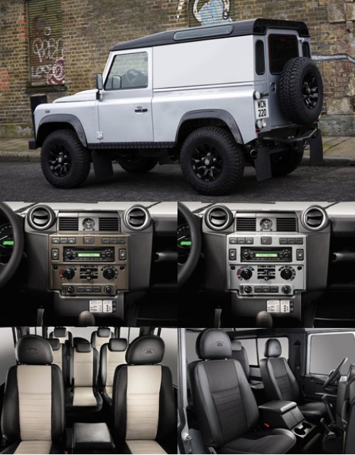 У трех- и пятидверных Дефендеров X-Tech разные не только цвета кузова, но и палитра салона. У…