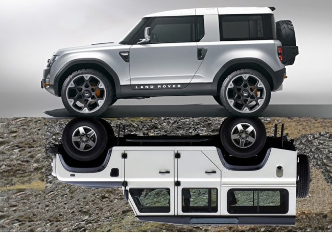 Следующий Land Rover Defender будет нарисован с оглядкой на концепт DC100, но все-таки он не должен…