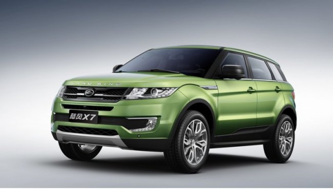 Скандал вокруг кроссовера Landwind X7, дешёвого клона модели Range Rover Evoque, в прошлом году…