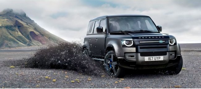 Особая вариация Defender V8 Carpathian выделяется эксклюзивным оттенком Carpathian Grey, спаренным…