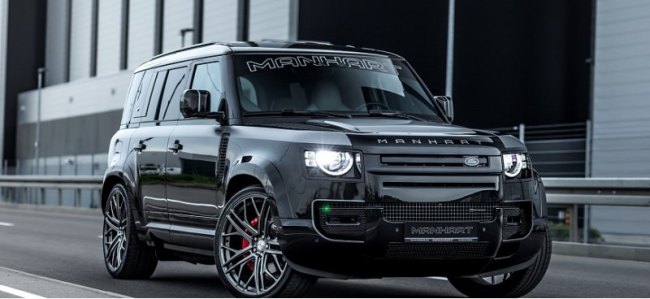 Тюнинг-ателье Manhart оснастило Land Rover Defender мощностью 505 л.с. и 24-дюймовыми колесами