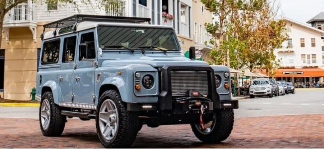 Тюнер EDC Automotive Design переделал Land Rover Defender 110 в мощный электромобиль с генами Tesla…