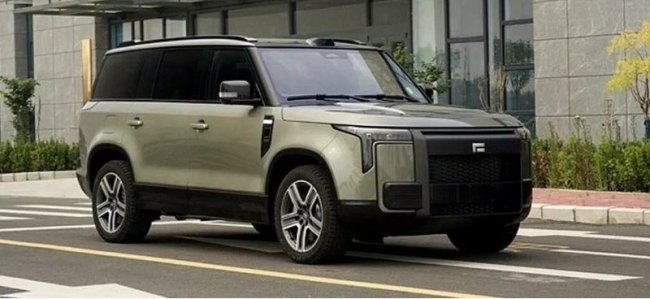 В Сети показали новый BAIC Stone 01 с внешностью Land Rover Defender и Range Rover