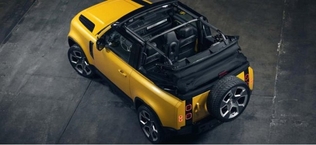 Тюнеры представили кабриолет-версию внедорожника Land Rover Defender