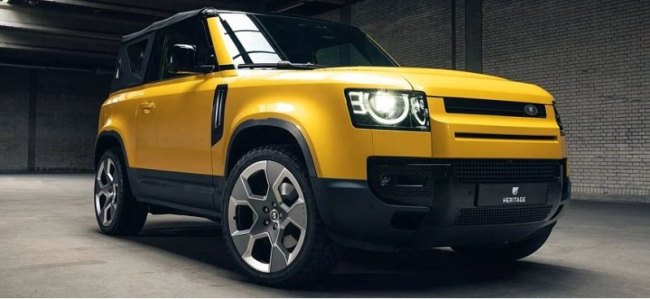 Тюнер Heritage Customs выпустил кабриолет Land Rover Defender
