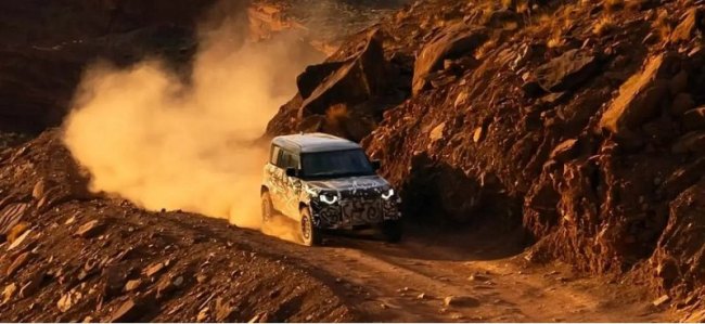 В следующем году появится самая мощная версия внедорожника Land Rover Defender
