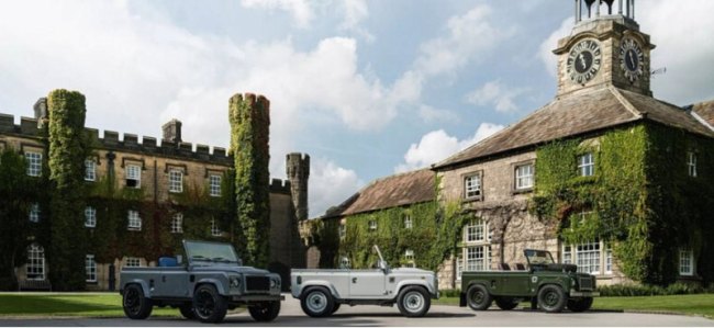 Для пилота Формулы-1 построили уникальный Land Rover Defender с интегрированной печью для пиццы