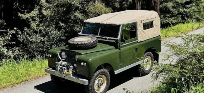 Сколько стоит классический внедорожник Land Rover Series II 1970 года выпуска