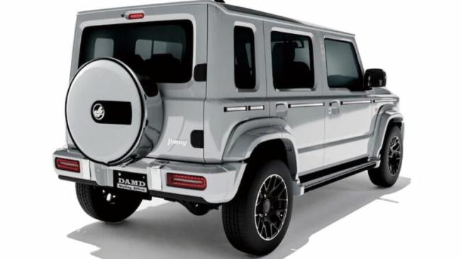 Suzuki Jimny Nomade в тюнинге под Mercedes G-Class