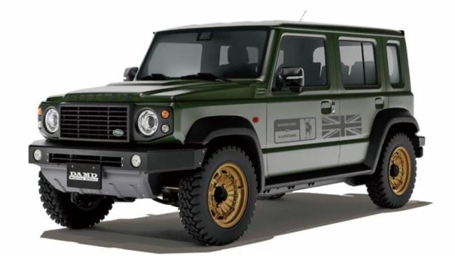 Suzuki Jimny Nomade в тюнинге под Land Rover Defender