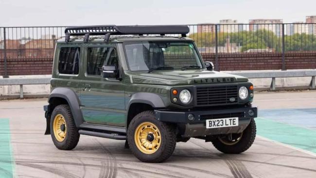 Выставленный на продажу в Великобритании Suzuki Jimny с обвесом от DAMD