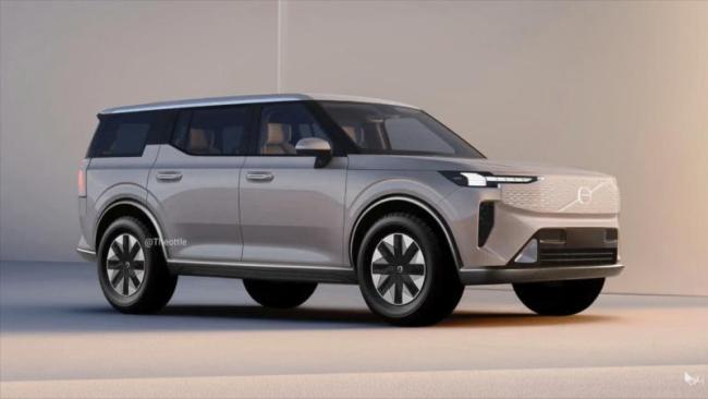 Спекулятивный рендер нового внедорожника Volvo XC110