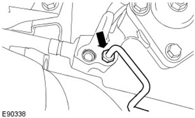 Изключете захранващата линия на PAS от кормилното устройство.