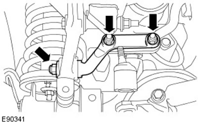 9. Отстранете свързващия прът.