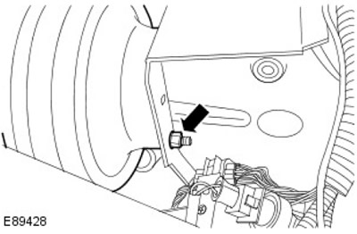 1. Поставете отново елементите в обратен ред. Стегнете (момент на затягане 14 Nm).