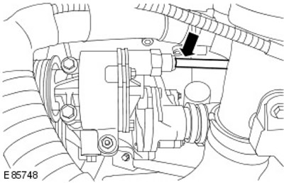 2. Свържете вакуумната тръба на вакуумната помпа на спирачната система.