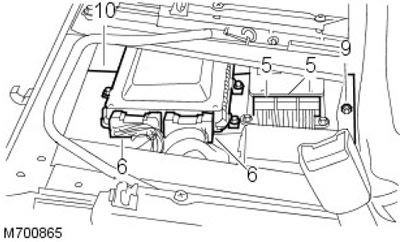 11. Отстранете сензорния модул с кабелния сноп.