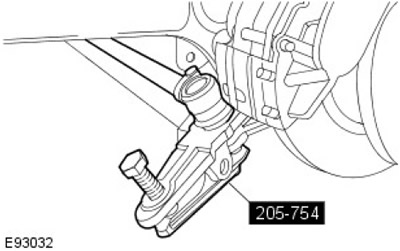 Извадете шайбата.