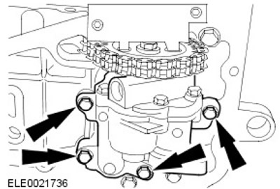 Как снять насос форд транзит Diesel engine ID4 2.4L: Oil pump - removal and installation (Defender 2007+, 200