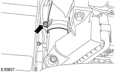 Стегнете (момент на затягане 3 Nm).