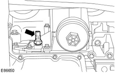 3. Отстранете EOP сензора.