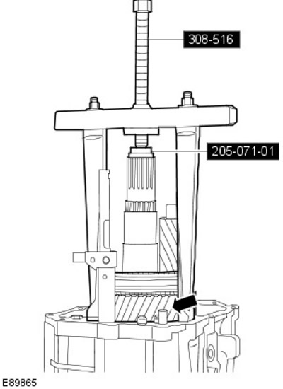 28. С помощта на специални инструменти отстранете модулите на синхронизатора на 2-ра предавка и…