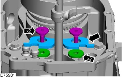 Отстранете двете вложки.