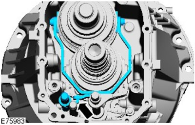 32. Отстранете селектора на 3-та/4-та предавка от корпуса на трансмисията. Изключете селекторната…