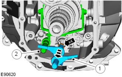 2. Отстранете селектора на 5-та/6-та предавка.