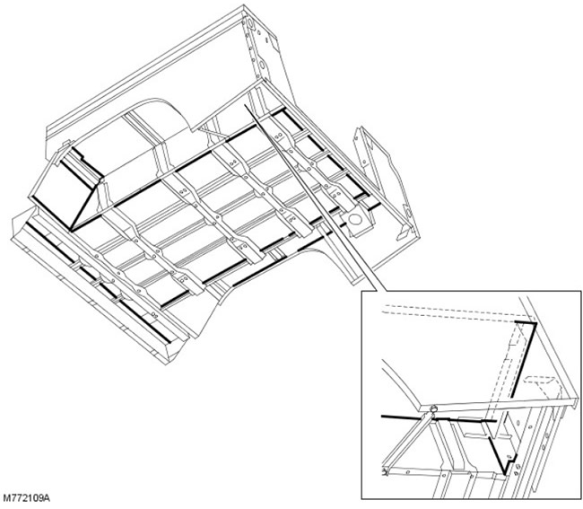 Уплътнител за шевове за задна каросерия