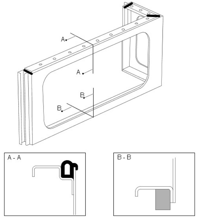 Задна странична част на тялото