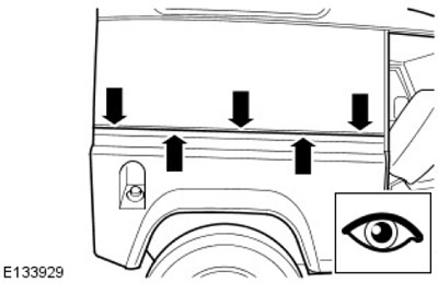 ЗАБЕЛЕЖКА: Ако самото уплътнение трябва да бъде сменено, страничният панел на горната част на…