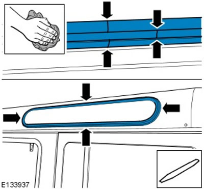 ЗАБЕЛЕЖКА: Излишъкът от уплътнител трябва да бъде напълно отстранен от силно видимите зони, без да…