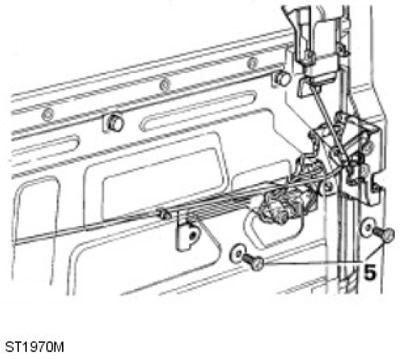 5. Отстранете двата винта и свалете модула на дръжката.