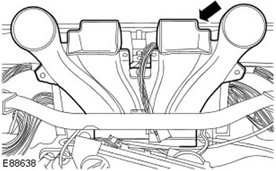 10. Отстранете централния дефлектор.