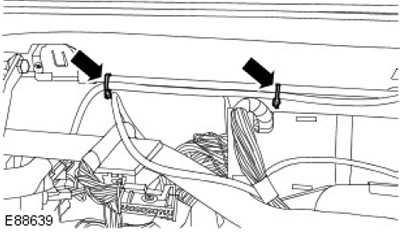 16. Отстранете и изхвърлете 2-те свързващи ленти.
