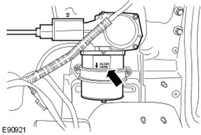 2. Поставете двигателя на чистачките на предното стъкло в първоначалното му положение.
