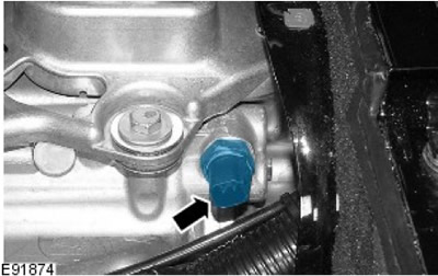 Стегнете (момент на затягане 20 Nm).