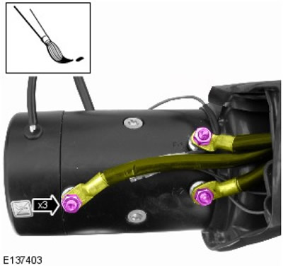 Момент на затягане: 25 Nm.
