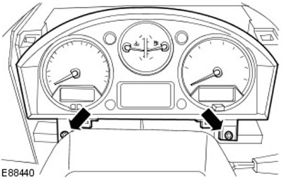 Как снять приборную панель дискавери 3 Instrument panel: Instrument panel - removal and installation (Defender 2007+, 2