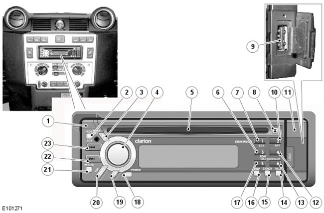 Clarion db568rusb как снять магнитолу целиком