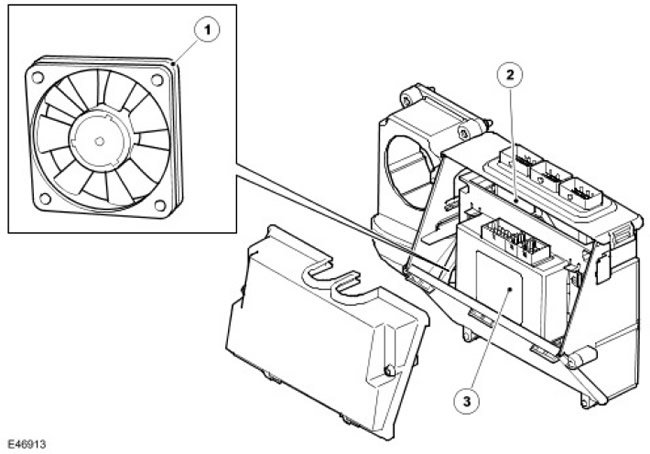 Блок ecm на компаса 9 где находится Electronic control part: Engine Control Module (ECM) 2.7L (Discovery 3, 2004-200