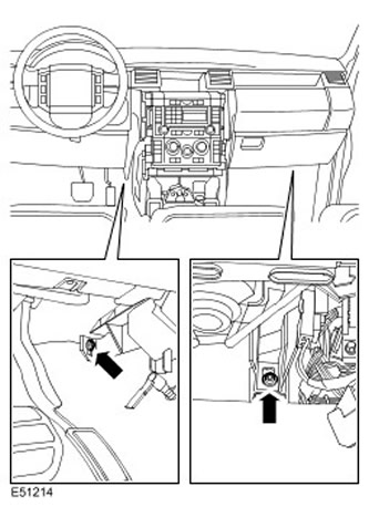 Как снять приборную панель дискавери 3 Instrument panel and console: Removal and installation of the instrument panel 2