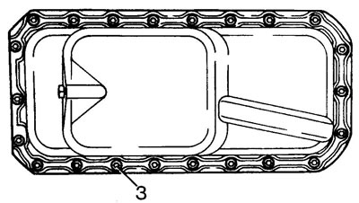 4. Отстранете болтовете и картера.