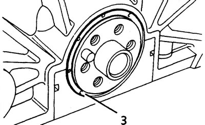 Caution: Do not damage the oil seal seat.