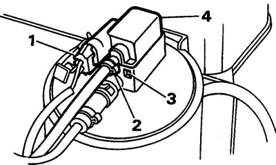 4. Remove the valve.
