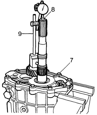 7. Install the intermediate plate and tighten the eight mounting bolts.