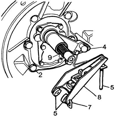 3. Tighten the bolts in a diagonal sequence to a torque of 72 N·m.