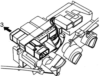 3. Push the switch out of the panel.