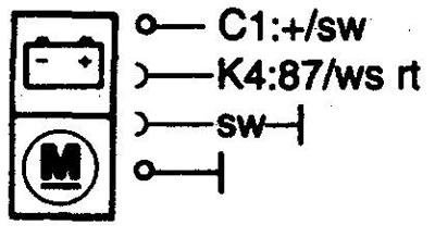 М1 Starter motor. Стартер